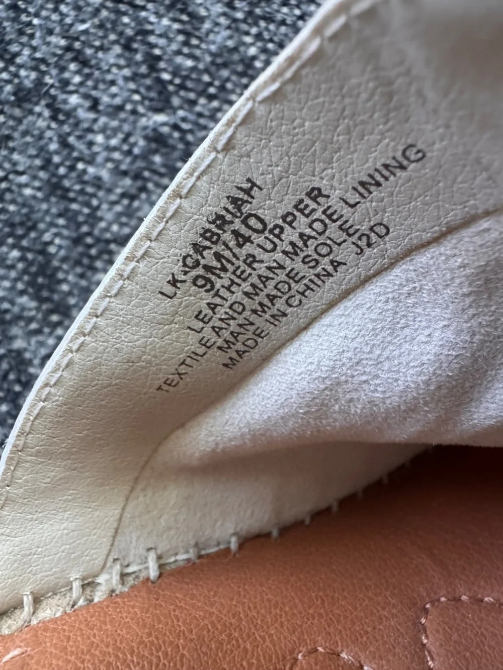 Lucky Cream Espadrille sz 9